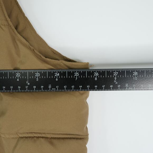 The American Outdoorsman Puffer Vest Mens XL Brown Fleece Western Gorpcore - Picture 6 of 7